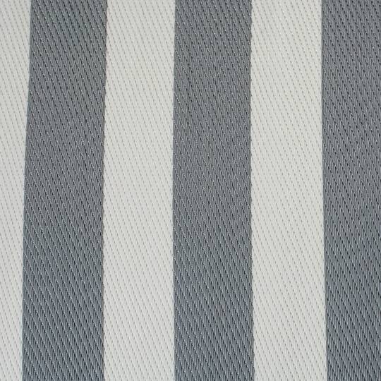 DII® Gray & White Stripe Outdoor Rug, 4ft. x 6ft.